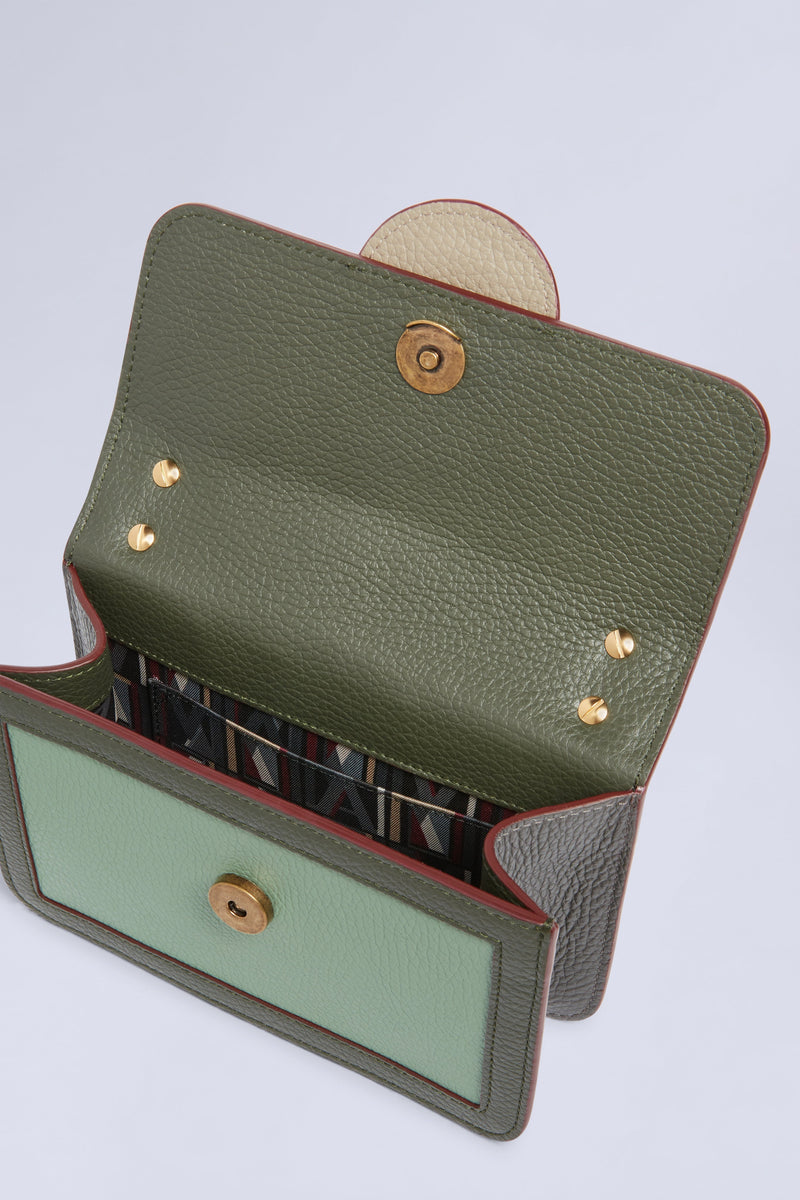 Antonio Marras Hollie gold mini shoulder bag cross body bag handbag