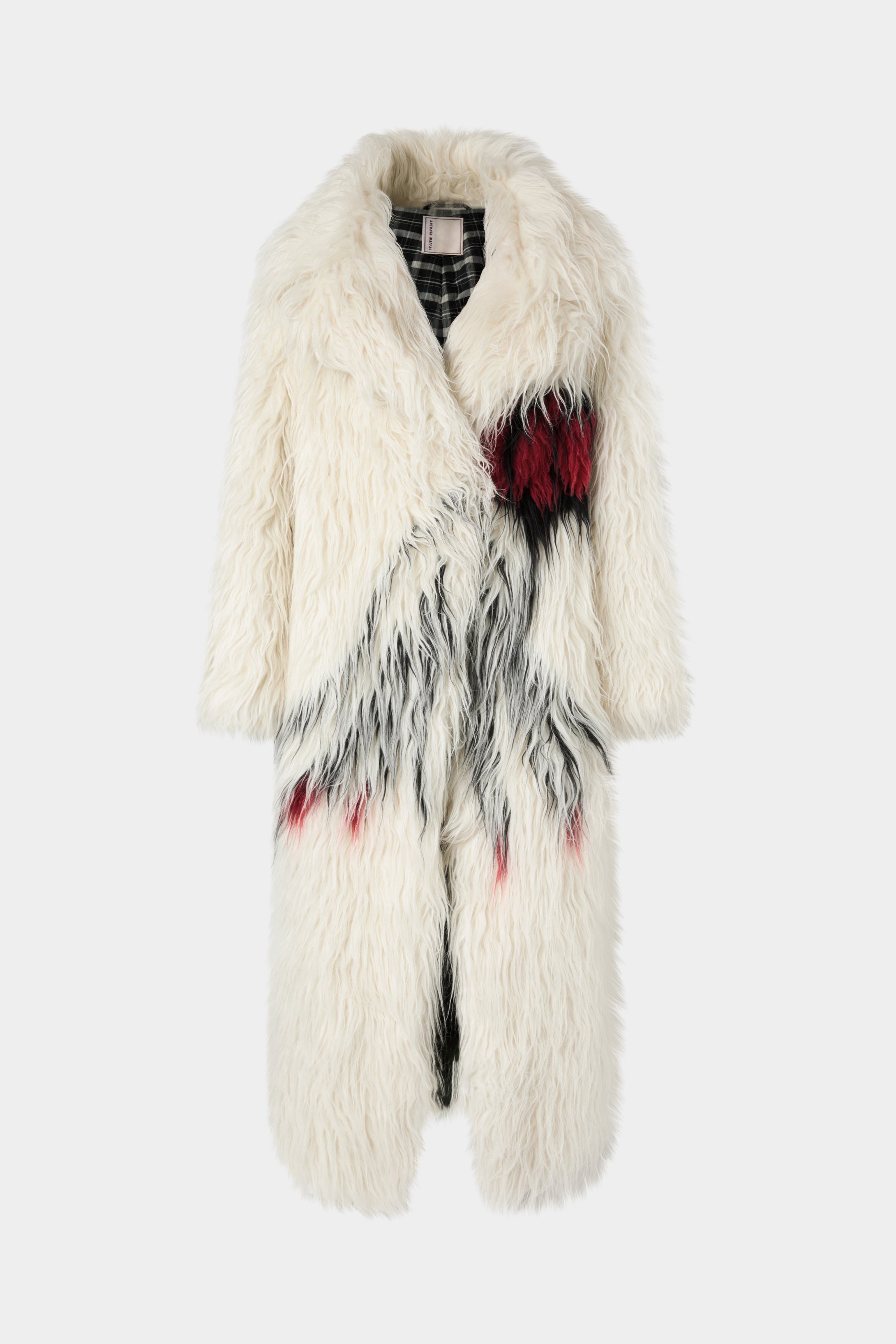 Long-haired Natural Ethic Fur Coat