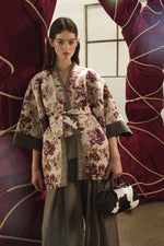 Rose Jacquard Kimono