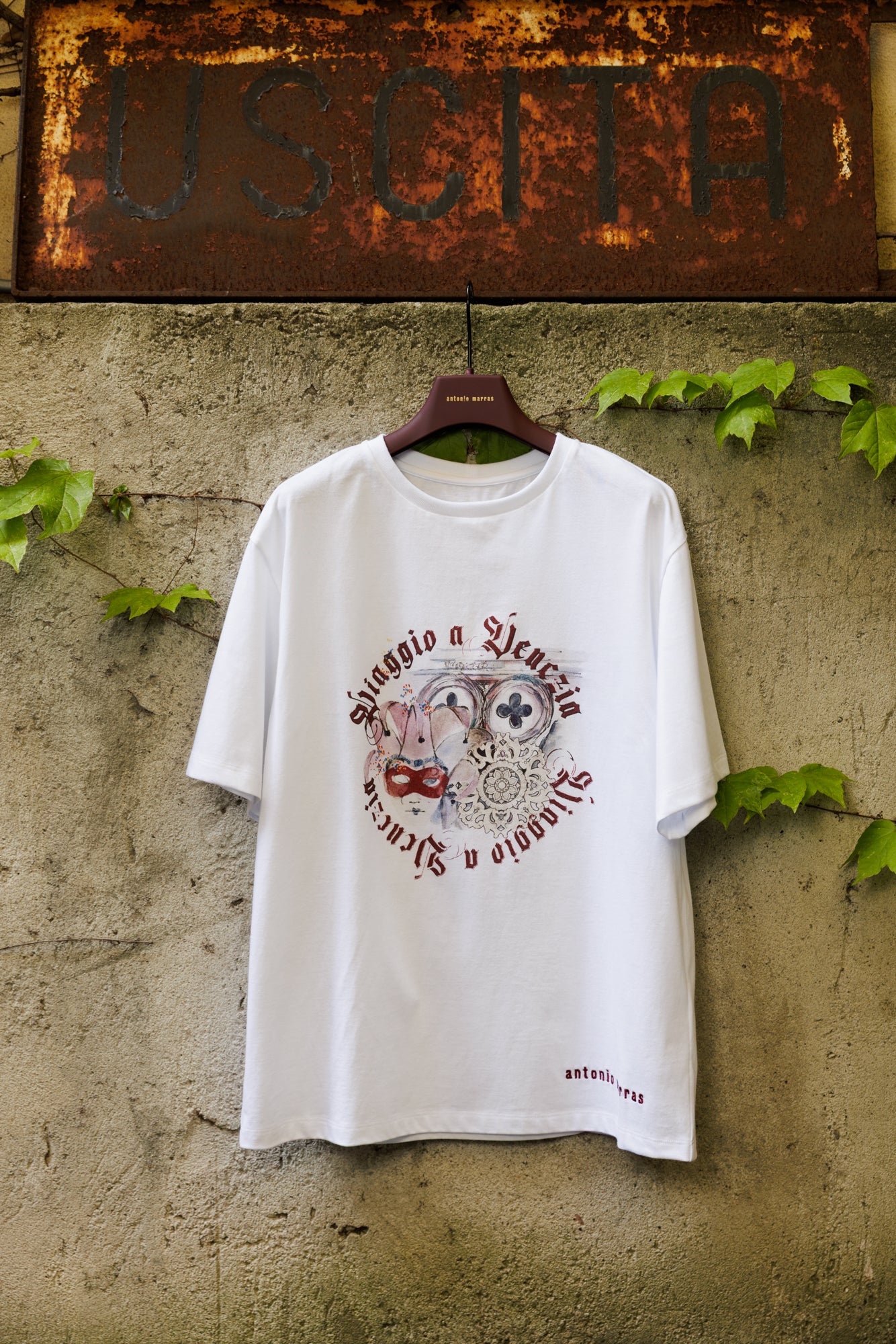 T-shirt con Stampa Venezia