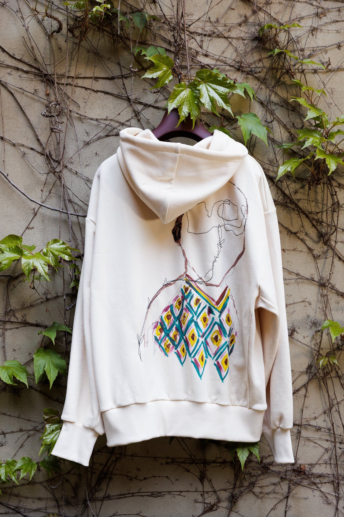 Chi ama Sweatshirt with Drawing