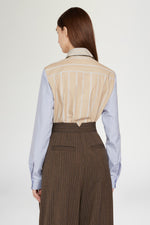 Slim-Fit Striped Cotton Shirt