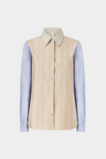 Slim-Fit Striped Cotton Shirt