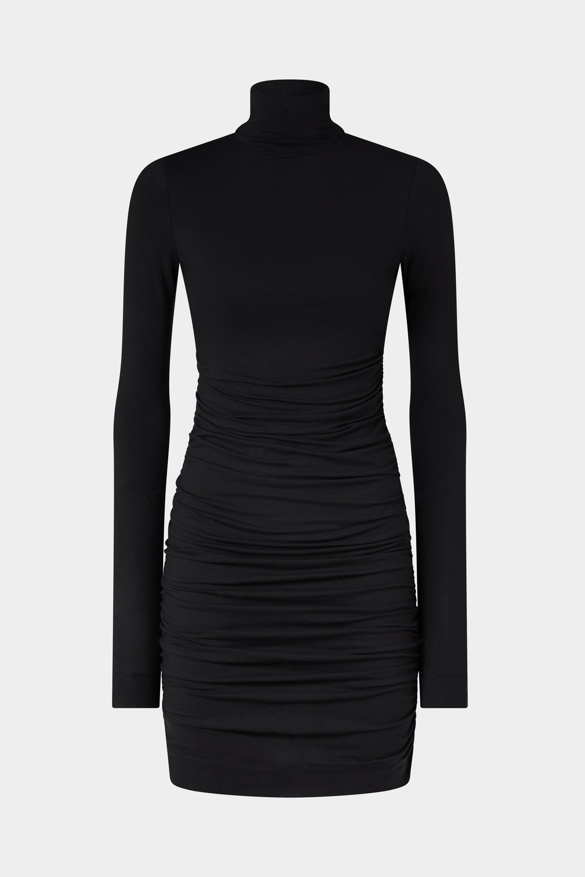 Black Jersey Mini Dress