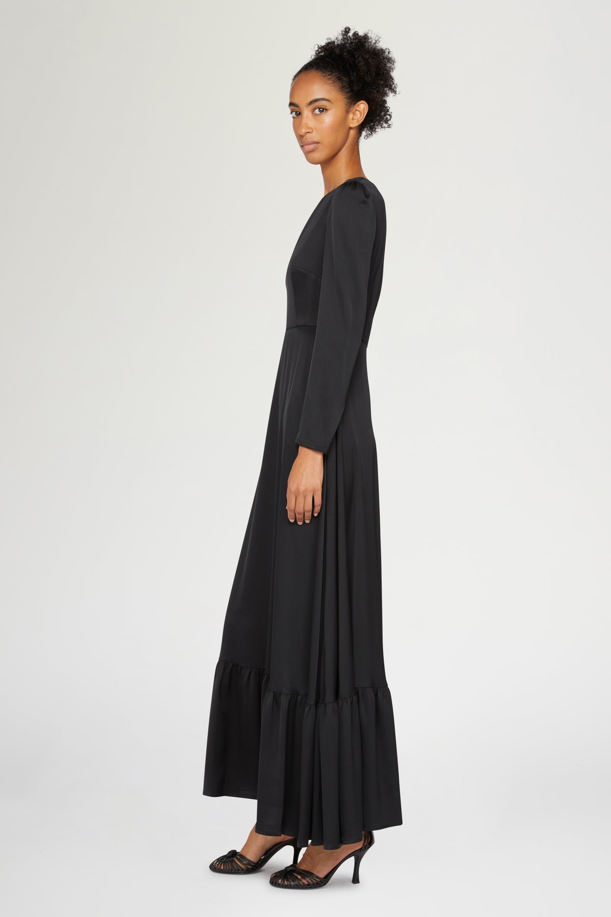 Long Silk Dress