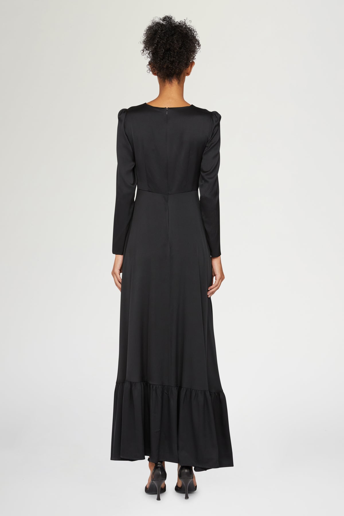 Long Silk Dress