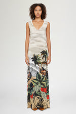 Long Dress Postcard Print