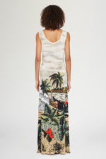 Long Dress Postcard Print