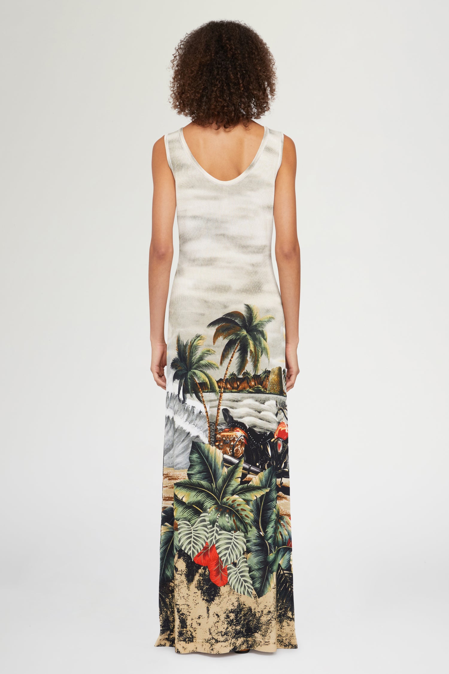 Long Dress Postcard Print