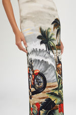 Long Dress Postcard Print