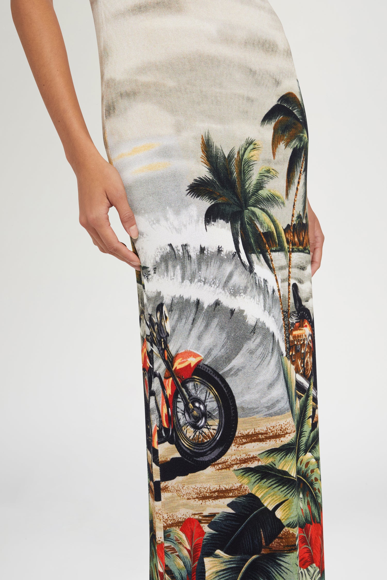 Long Dress Postcard Print