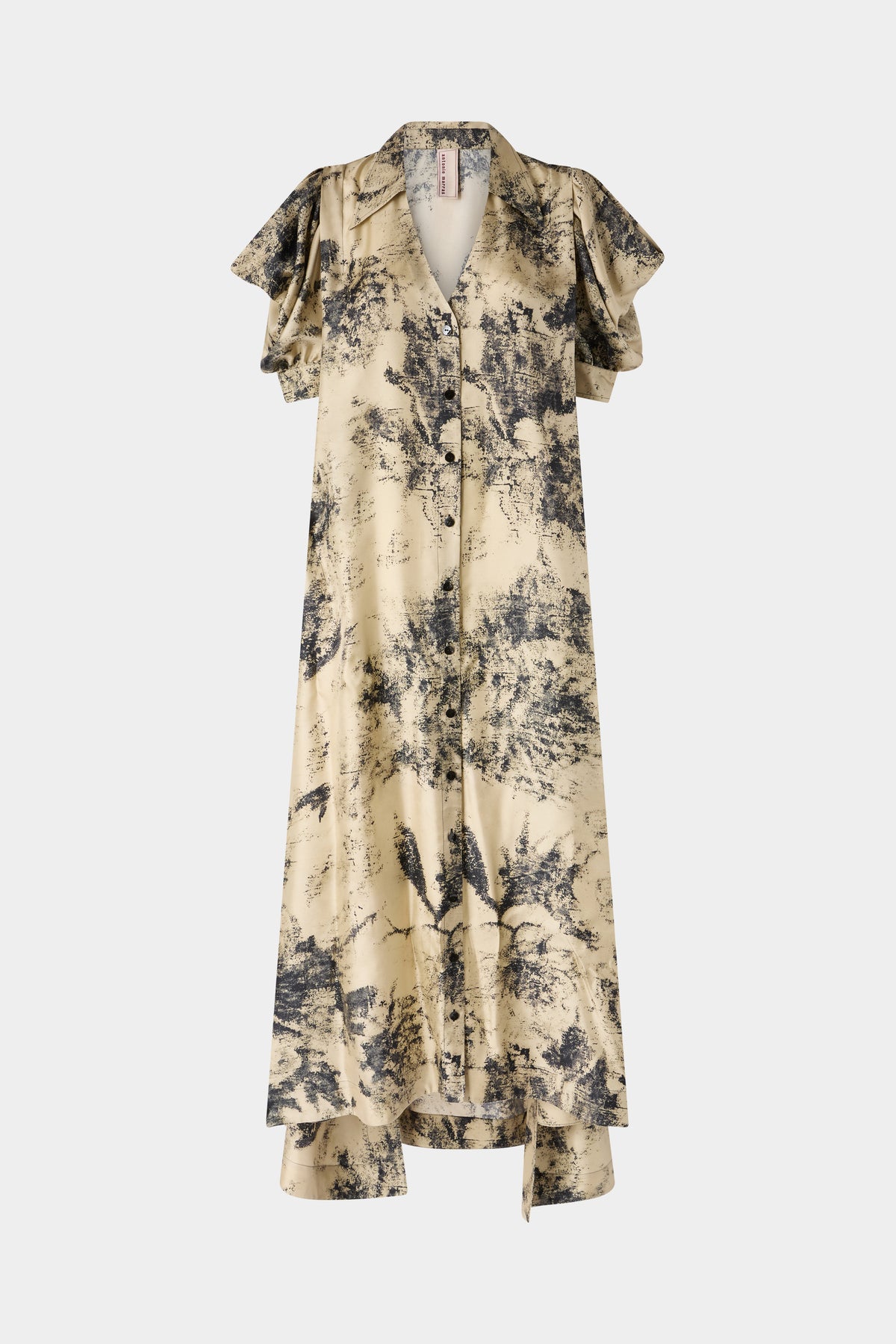 Long Dress Tropical Print