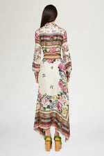 Long Silk Dress Folk Ballad