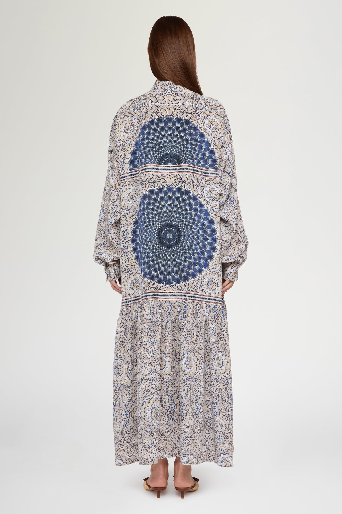 Maxi Dress with Mandala Print