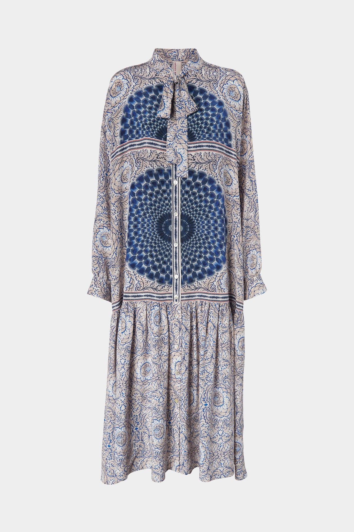 Maxi Dress with Mandala Print
