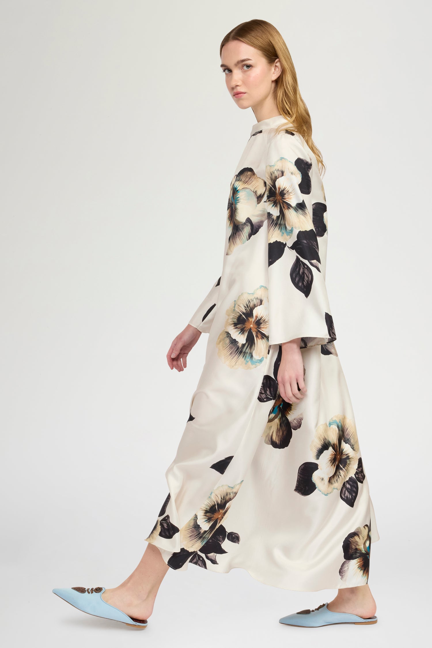 Long Dress in Silk