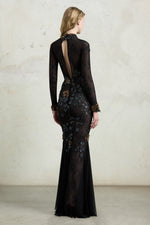 3D Rose Tulle Dress