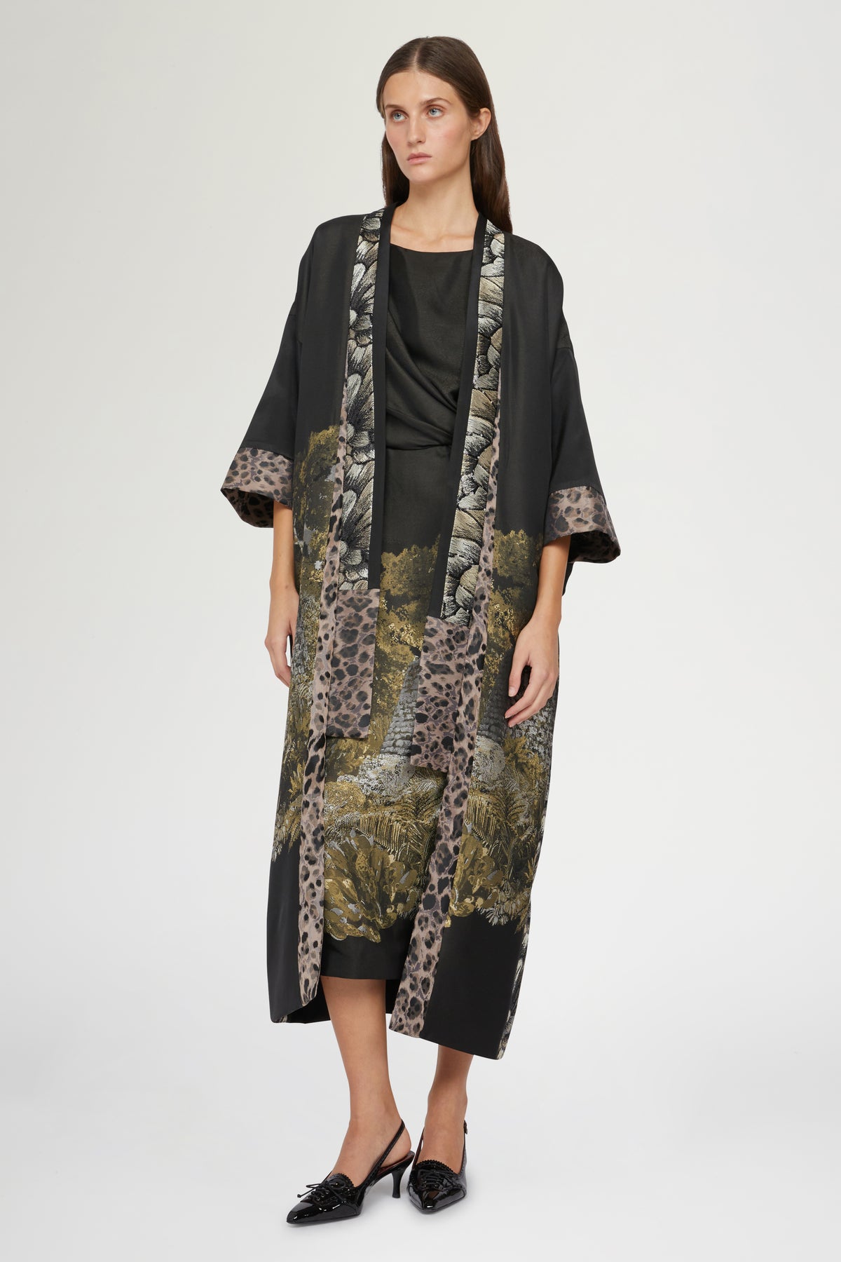 Midi Dress Nuraghe motif
