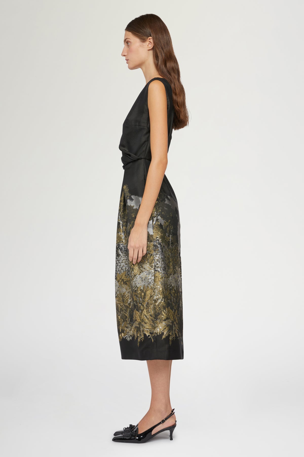 Midi Dress Nuraghe motif
