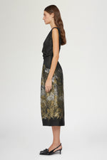 Midi Dress Nuraghe motif