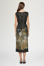 Midi Dress Nuraghe motif