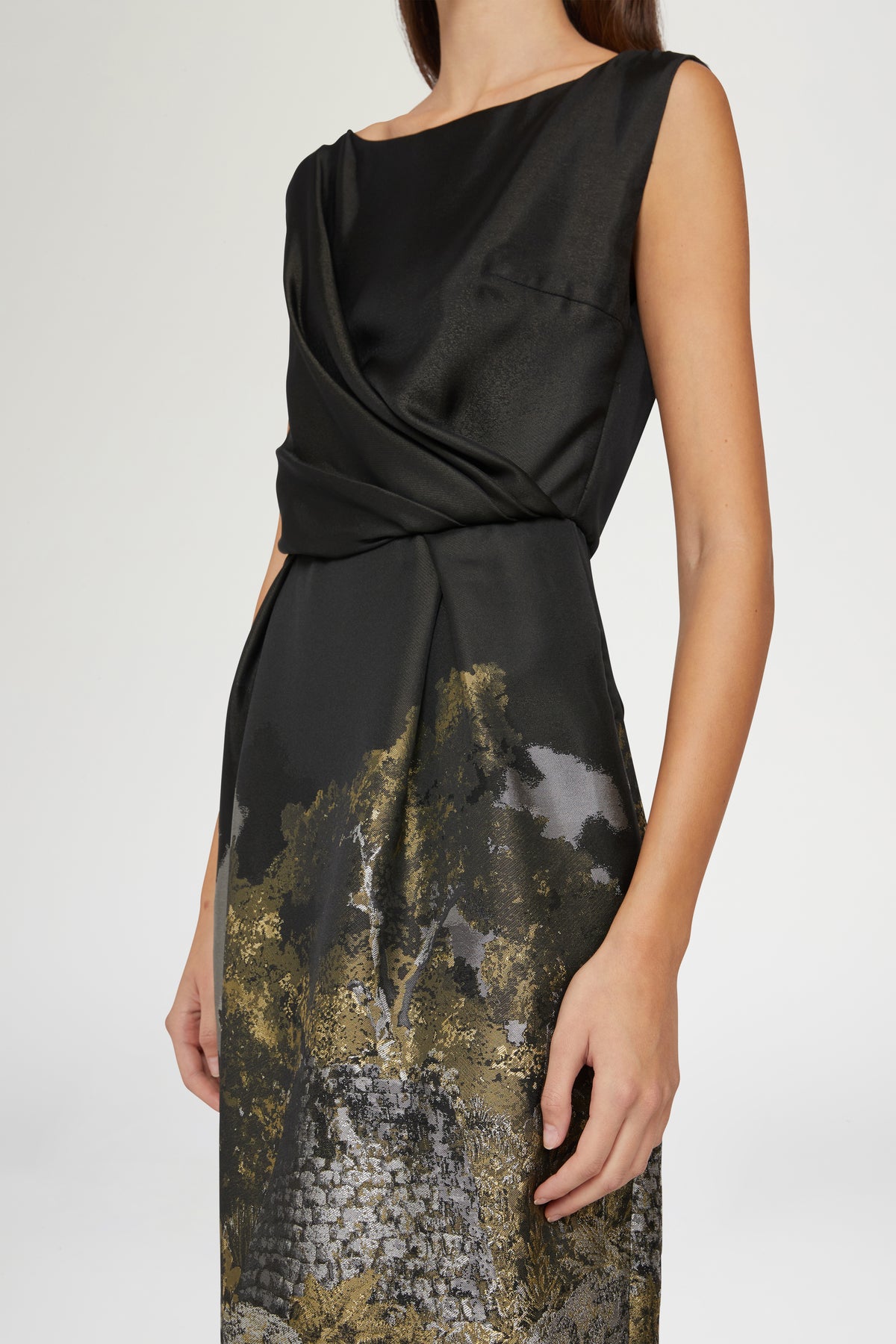 Midi Dress Nuraghe motif