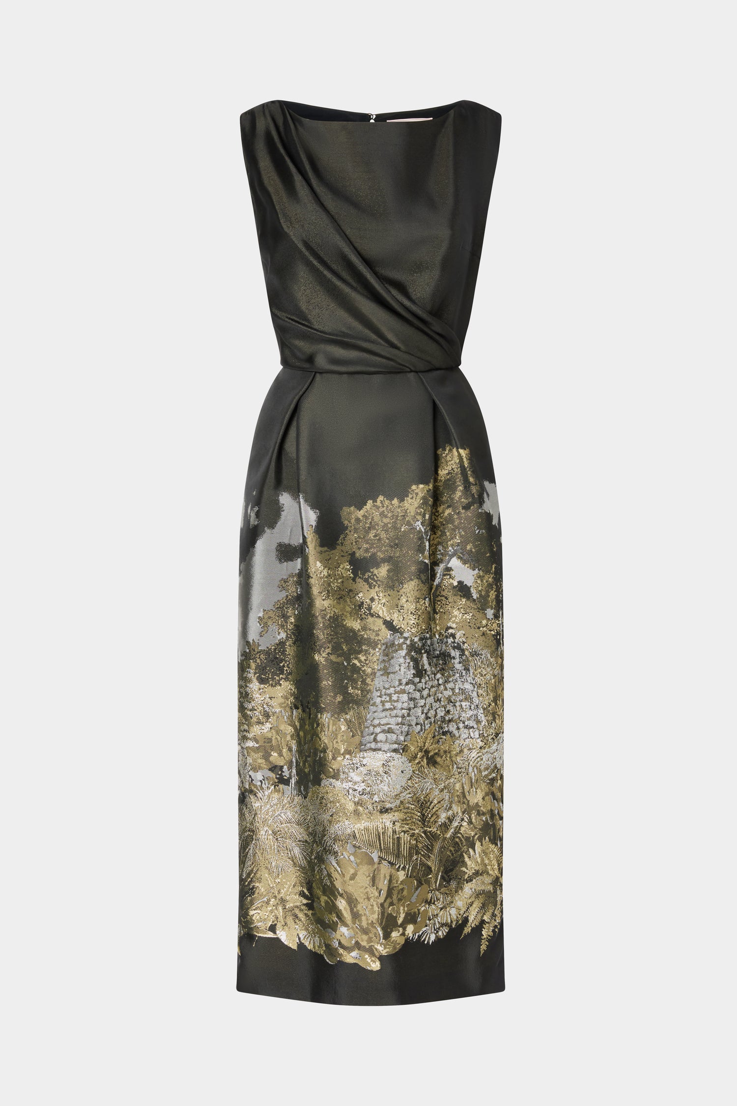 Midi Dress Nuraghe motif