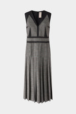 Sleeveless Wool Midi Dress