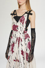 Abito con Rose Floccate
