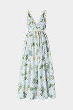 Chiné Taffeta Crinoline Dress