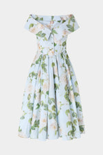 Bustier Dress with Removable Sailor Collar