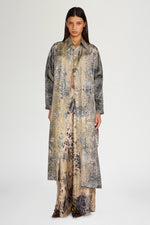 Printed Shirt Dress