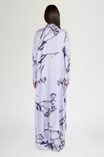Lilac Floral Chemisier Dress