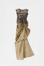 Deconstructed Bustier Dress
