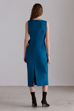 Wrap Midi Dress
