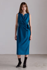 Wrap Midi Dress