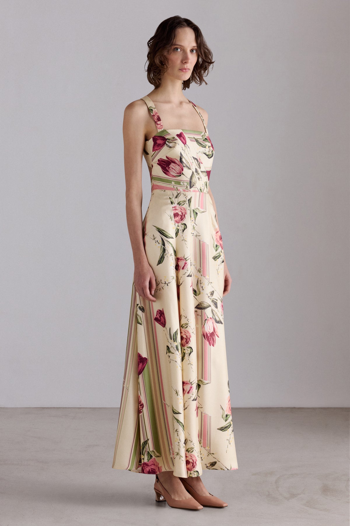 Abito Rose e Tulipani