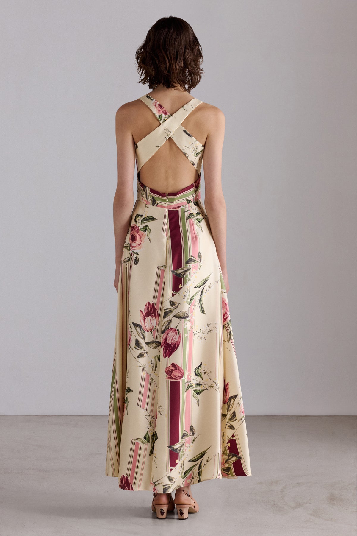 Abito Rose e Tulipani