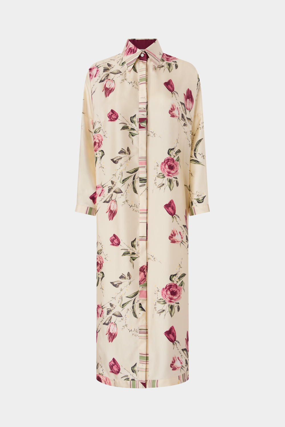 Rose and Tulip Chemisier Dress
