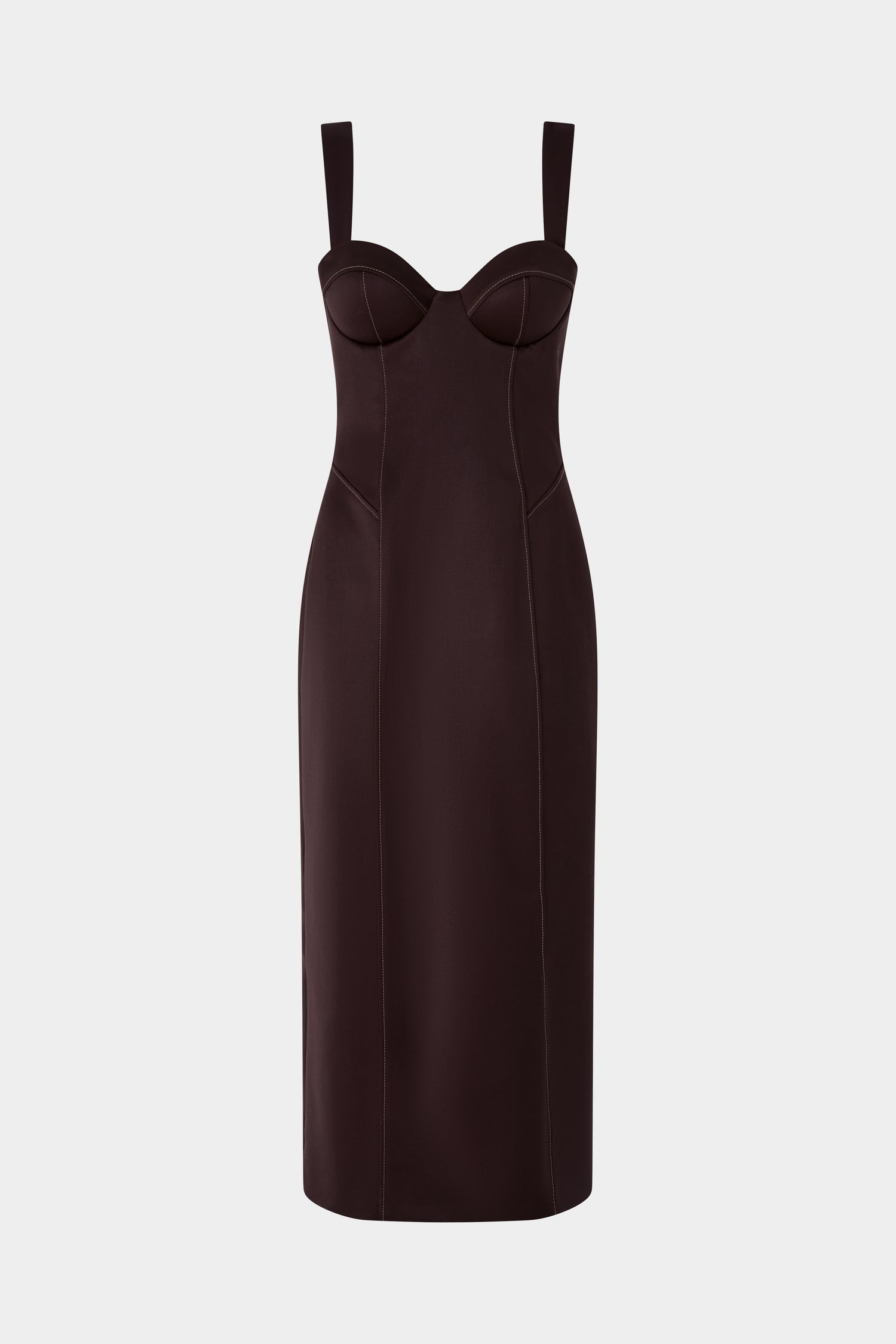 Chocolate Bustier Dress