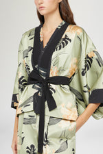 Kimono Stampa Ibiscus