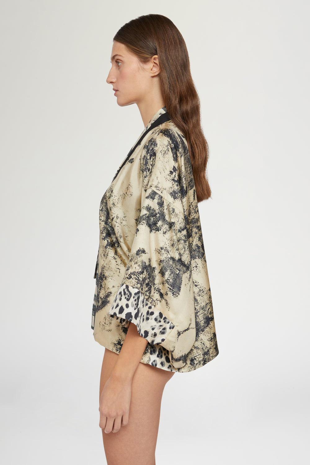 Kimono Stampa Tropicale