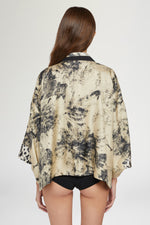 Kimono Stampa Tropicale
