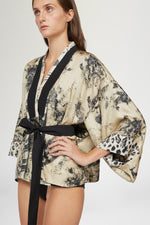 Kimono Stampa Tropicale
