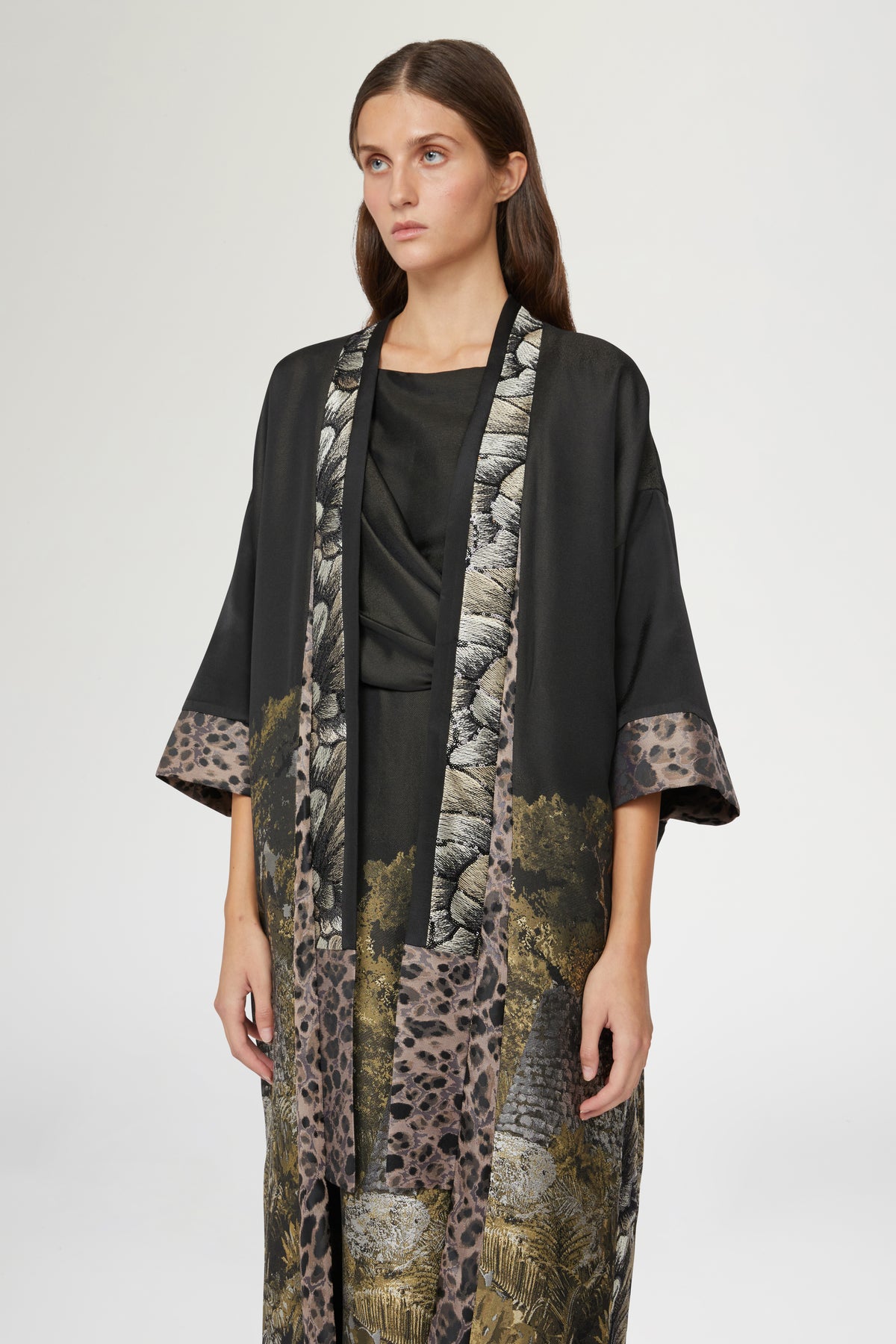 Kimono Lungo Motivo Nuraghe