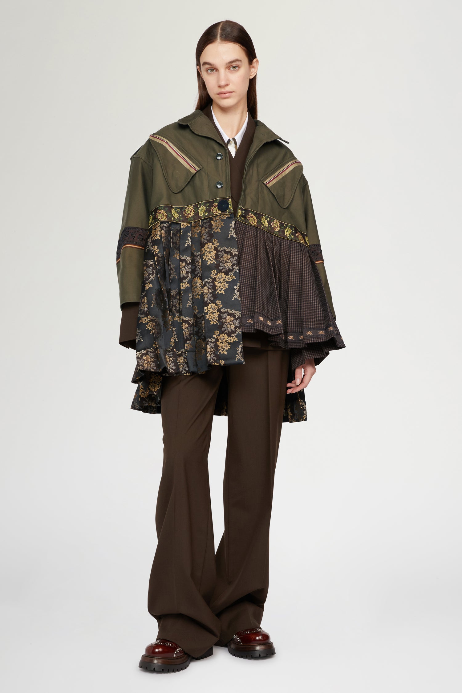 Parka Plissettato