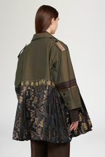 Parka Plissettato