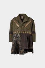 Parka Plissettato