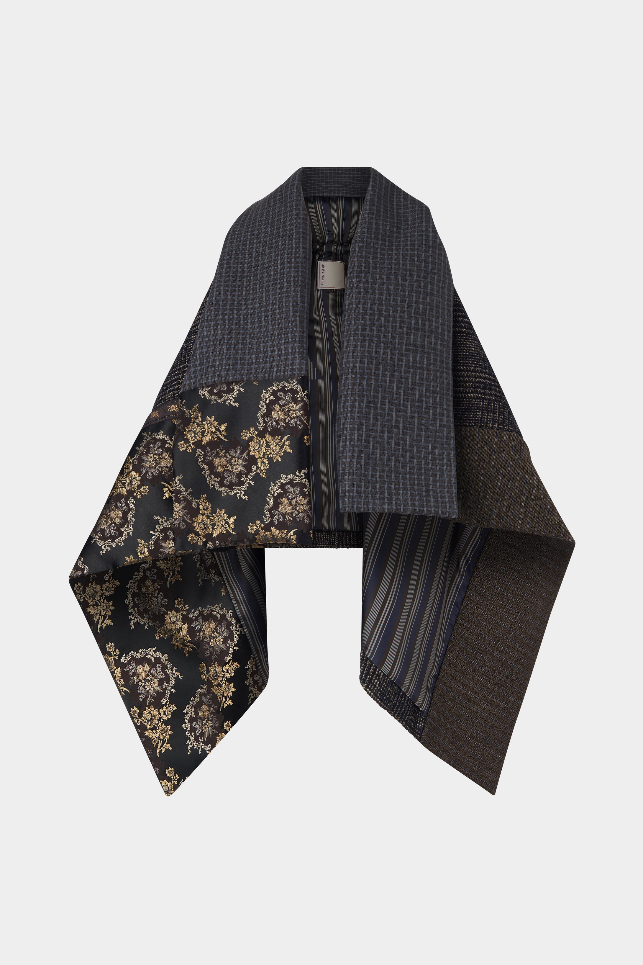 Gavoi con Stampa Jacquard Floreale