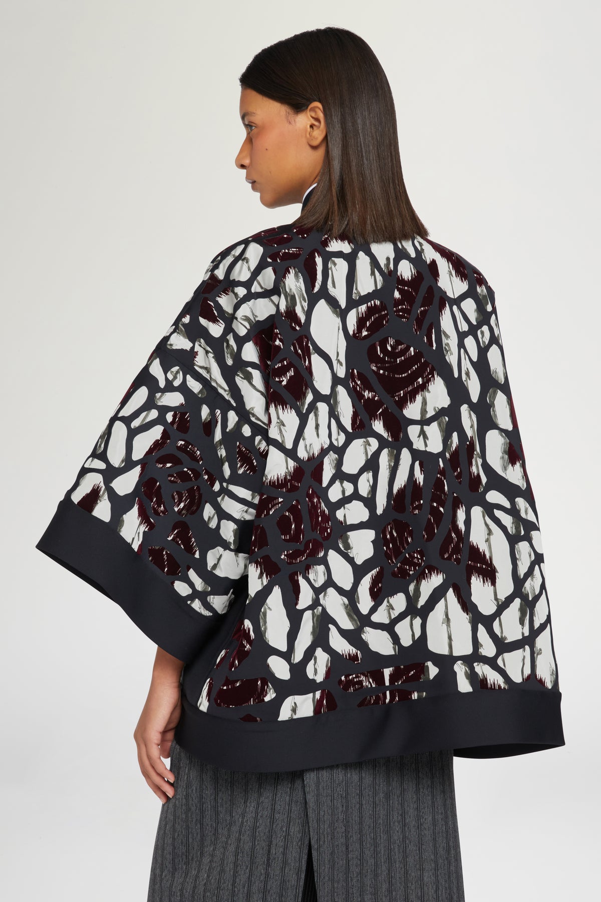 Kimono with Roses